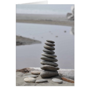 Rock Stacking or Cairn