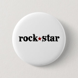 Rock Star 2 Inch Round Button