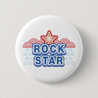 Rock Star 2 Inch Round Button