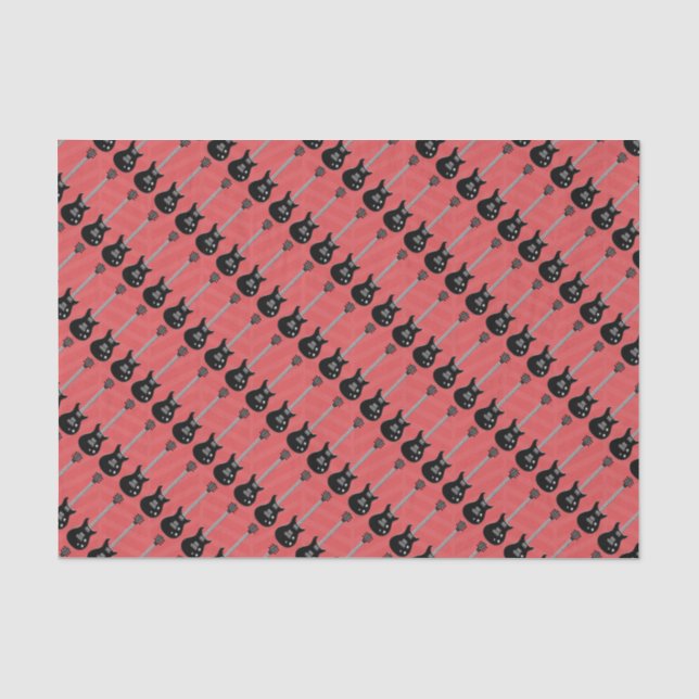 Rock Star Birthday Boy Tissue Paper (Front)