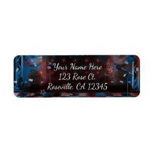 ROCK STAR Birthday Musical Dance Party Invitation