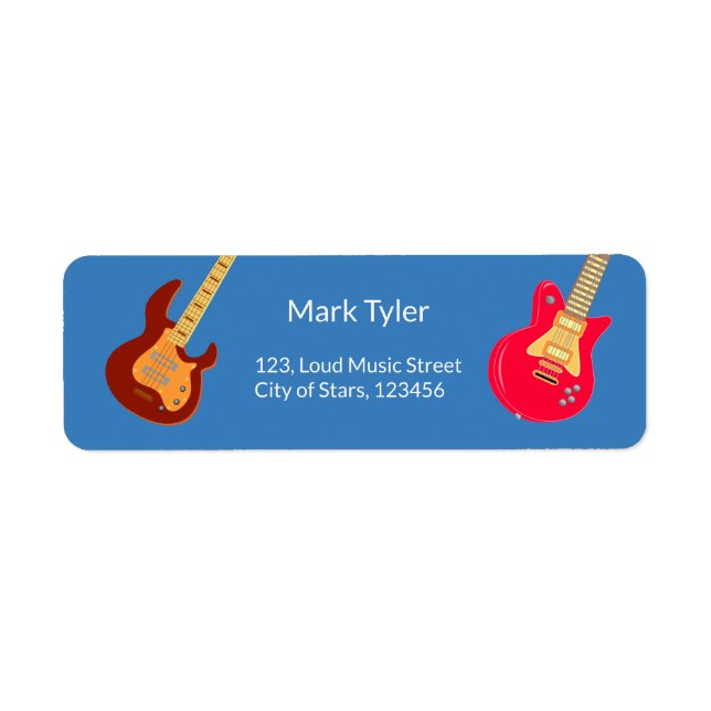 Rock Star Boys Band Anniversaire (Devant)