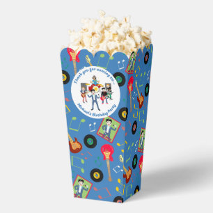 Rock Star Boys Band Birthday Party Favor Box