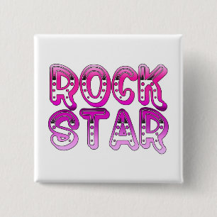 Rock Star Button