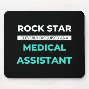 Rock Star Cleverly Disguised As A Medical Mouse Pad