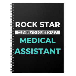 Rock Star Cleverly Disguised As A Medical Notebook