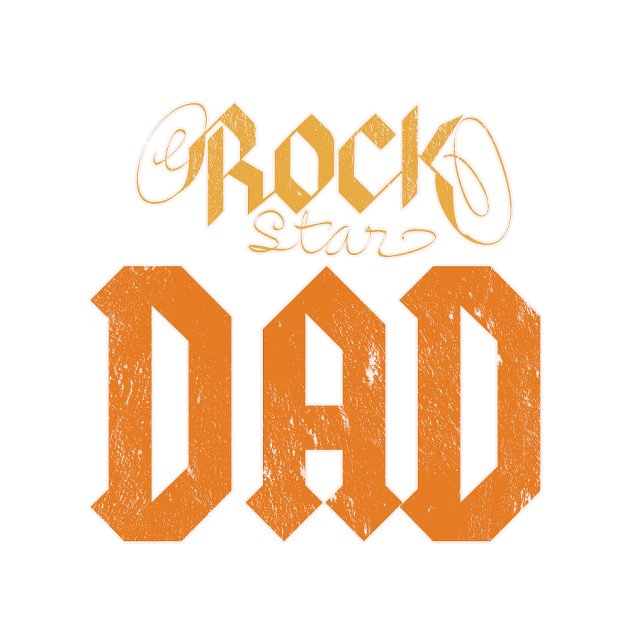 Rock Star Dad T-Shirt (Creator Uploaded)