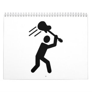 Rock star guitar calendar