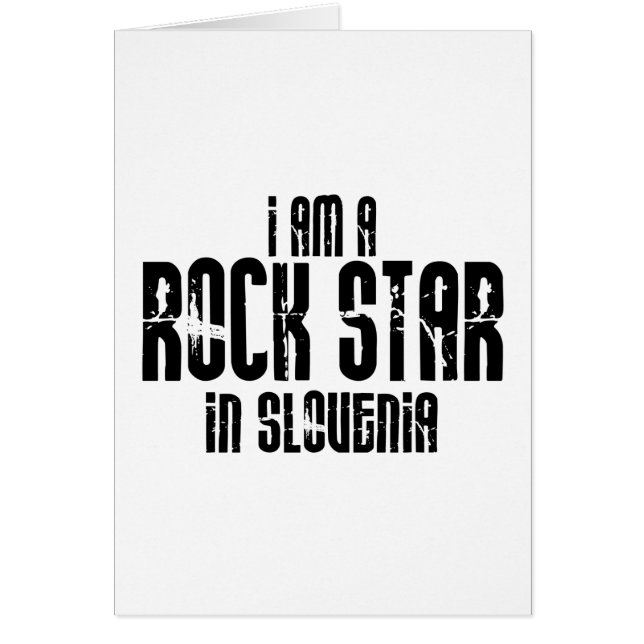 Rock Star In Slovenia (Front)
