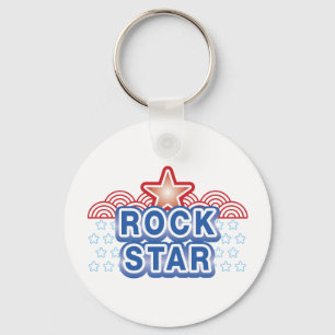 Rock Star Keychain