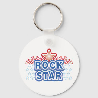 Rock Star Keychain