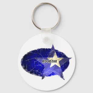 Rock Star Keychain
