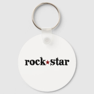 Rock Star Keychain
