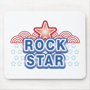 Rock Star Mouse Pad