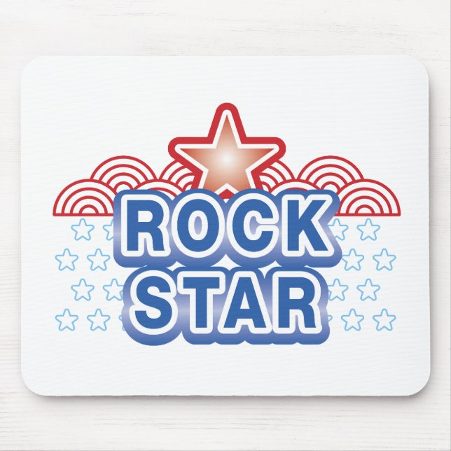 Rock Star Mouse Pad (Front)