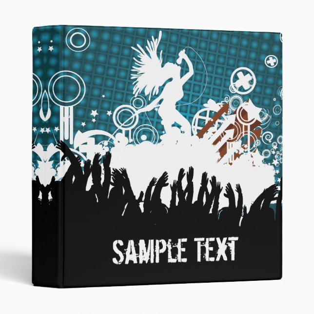 Rock Star Music Binder (Front/Spine)