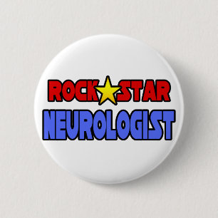 Rock Star Neurologist 2 Inch Round Button