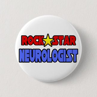 Rock Star Neurologist 2 Inch Round Button