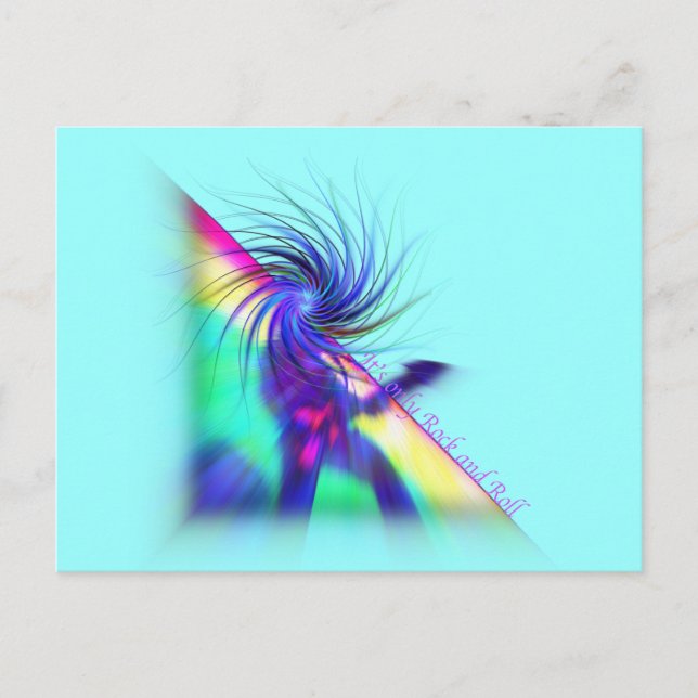 Rock Star Postcard (Front)