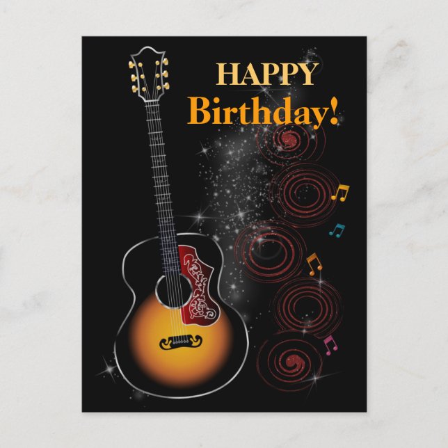 Rock star postcard (Front)