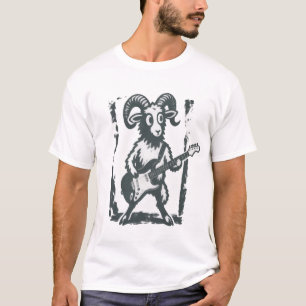 Rock Star Ram Guitarist Graphic T Shirt