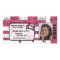 Rock Star Ticket Invitation or Thank You Card