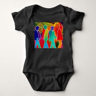 Rock Stars Baby Bodysuit