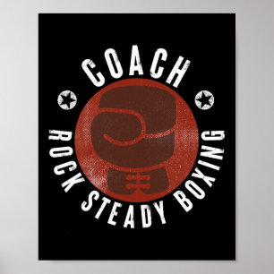 Rock Steady Boxing Coach  Poster