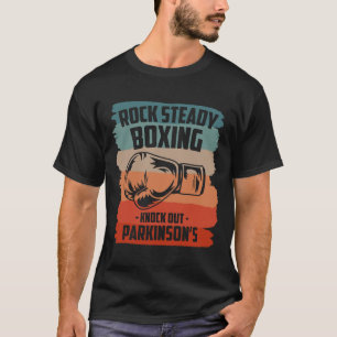 Rock Steady Boxing Knock Out Parkinson's Inspiring T-Shirt