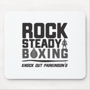 Rock Steady Boxing Knock Out Parkinson's Mouse Pad