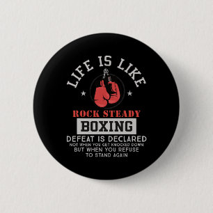 Rock Steady Boxing Parkinson's 2  Inch Round Button