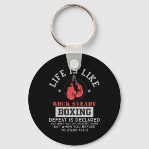 Rock Steady Boxing Parkinson's 2 Keychain