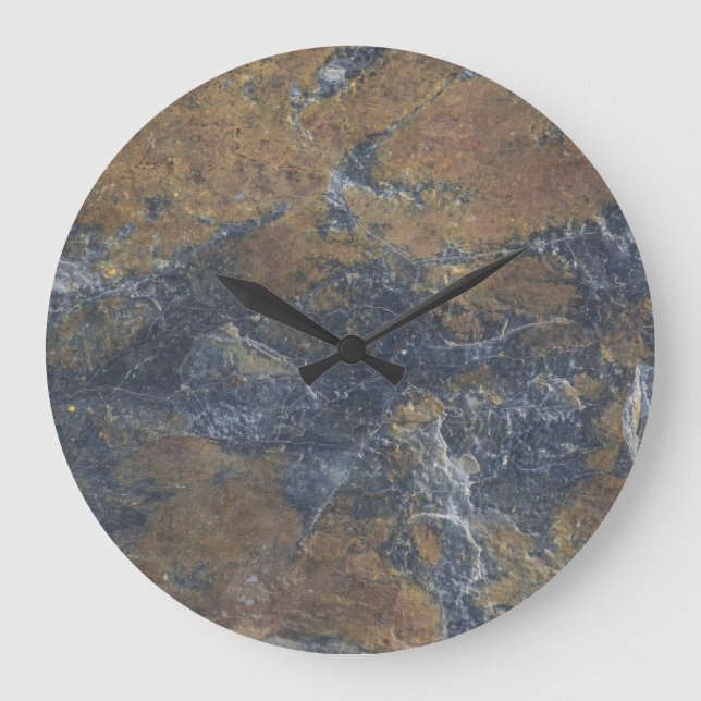Rock Stone Texture Large Clock (Front)