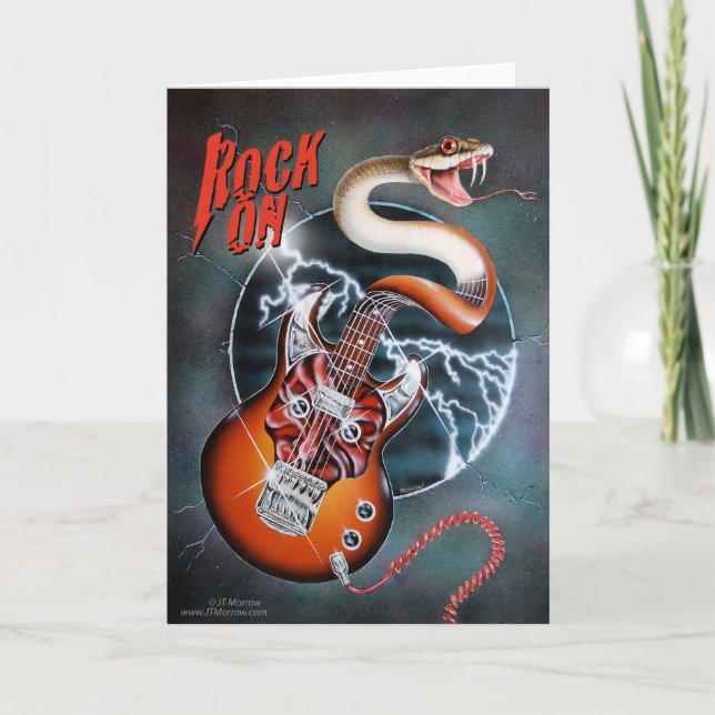 Rock sur carte (Devant)