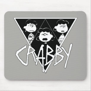 Rock Tees   Crabby Lucy Mouse Pad