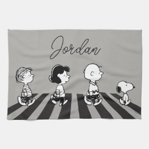 Rock Tees   Group Walk   Add Your Name Kitchen Towel