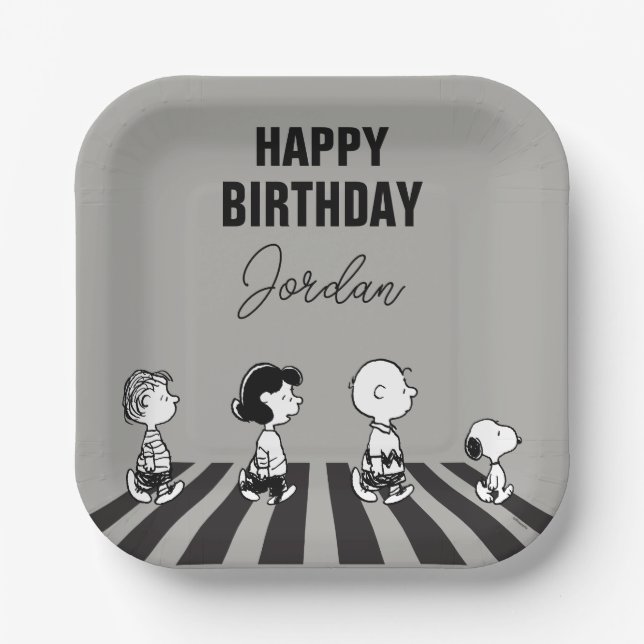 Rock Tees | Group Walk | Add Your Name Paper Plate (Front)