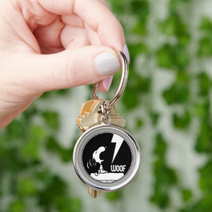 Rock Tees   Snoopy Howling Keychain