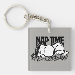 Rock Tees   Snoopy Nap Time Keychain