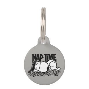 Rock Tees   Snoopy Nap Time Pet Tag