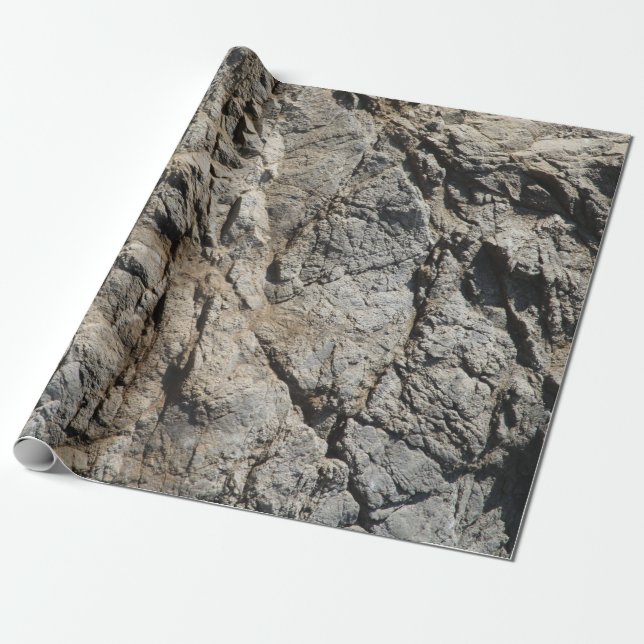 Rock Texture Wrapping Paper (Unrolled)