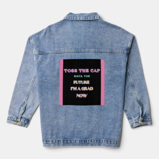 "Rock the Future Graduation Denim Jacket"