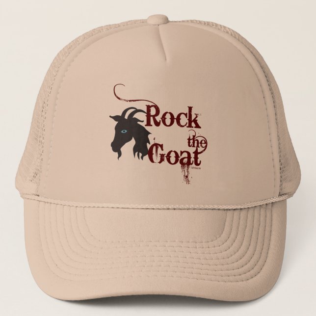 Rock the Goat Trucker Hat (Front)