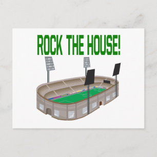 Rock The House Postcard