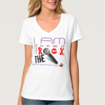 ROCK THE MIC V NECK T-Shirt