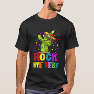 Rock The Tes Test Day Teacher Testing Squad Unicor T-Shirt