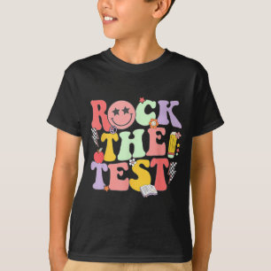 Rock The Test Testing Day Shirt For Teacher Studen