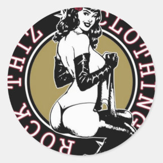 Rock Thiz Clothing Pinup Girl Stickers