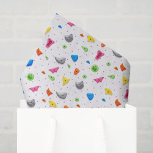 Rock Wall Decoupage Paper, Rock Climbing Tissue Paper
