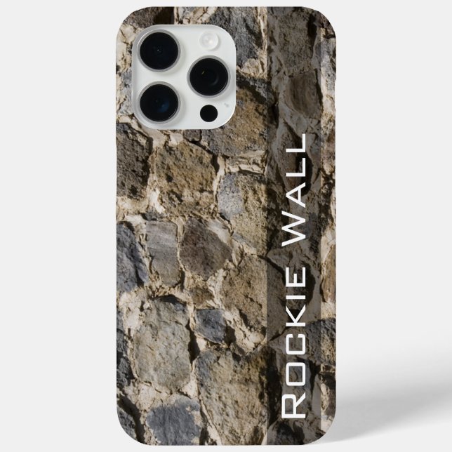 Rock Wall Photograph Background Case-Mate iPhone Case (Back)
